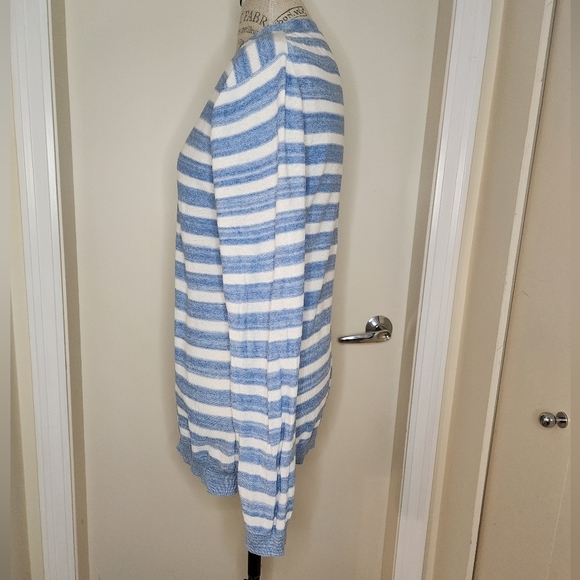 Men's stripe knit long-john sweater - Picture 2 of 8